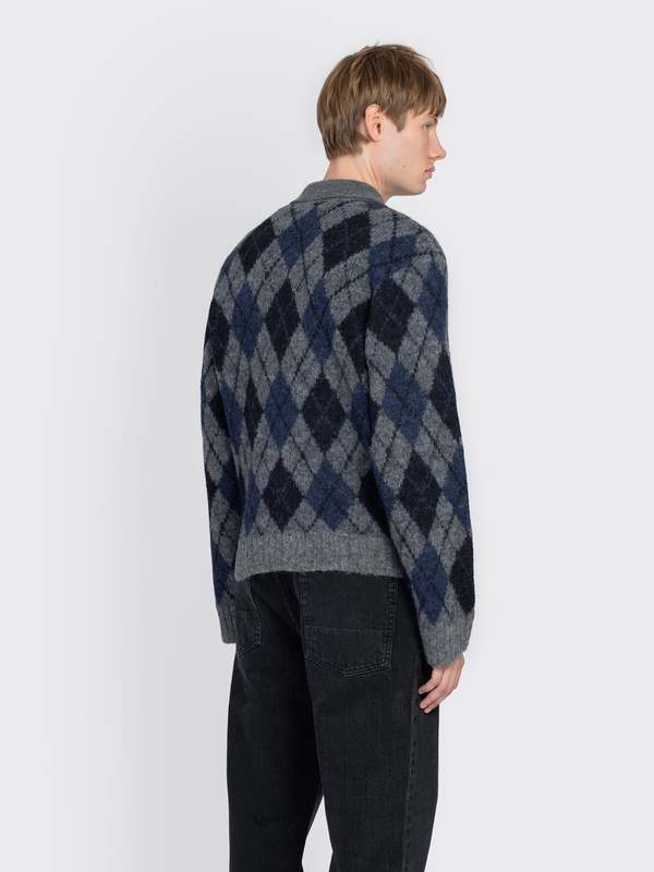 トップス OUR LEGACY EVENING POLO Soft Duke Argyle Our Legacy Evening Polo - Soft Duke Argyle | Garmentory