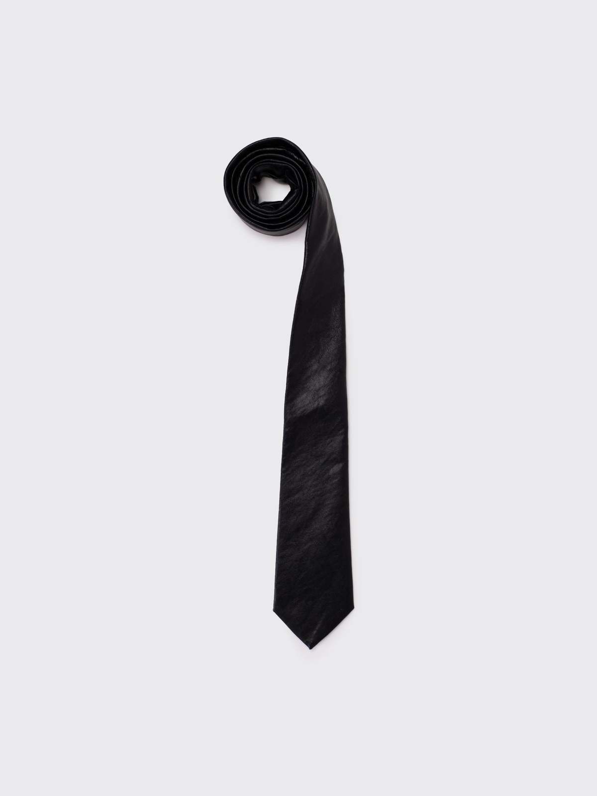 小物 our legacy leather tie Our Legacy - Tie Black Real Fake Leather