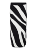 CHANCE & FATE NANCY KNITTED SKIRT - BLACK/WHITE - Thumbnail 6