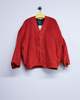 JW ANDERSON Oversized V-Neck Cardigan - Red - Thumbnail 7