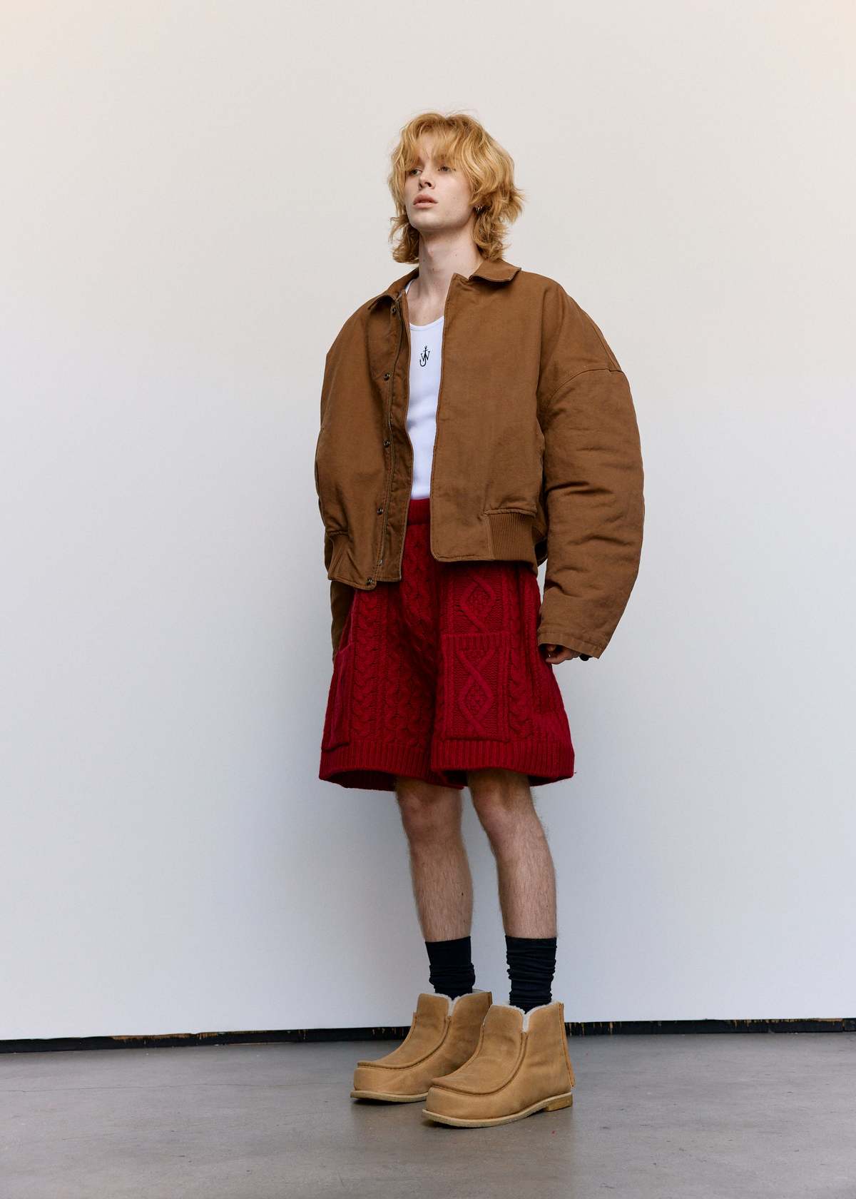【送料&関税込】J.W. Anderson Knitted Shorts JW Anderson - TWISTED WORKWEAR SHORTS | HBX - Globally