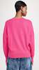 isabel marant etoile Marisans Mixed Cotton Logo Sweater - Orchid - Thumbnail 4