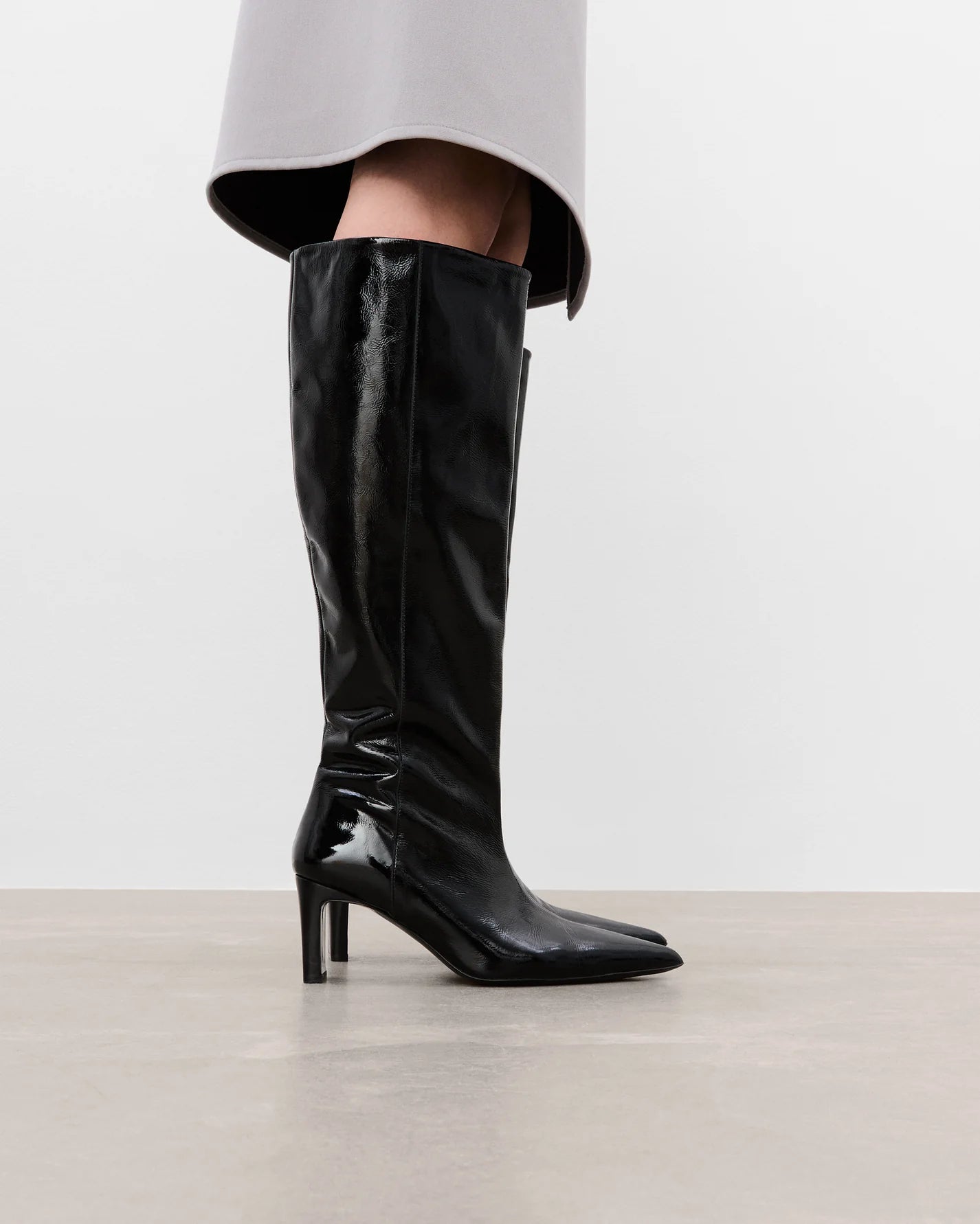 Flattered Carmen Patent Leather Black Garmentory