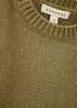 Kids Caramel CHESTER BABY WOOL JUMPER - OLIVE - Thumbnail 3