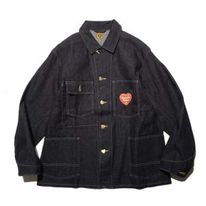 Human Made Past Denim Coverall Jacket - Indigo | Garmentory