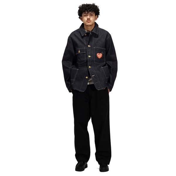 Human Made Past Denim Coverall Jacket - Indigo | Garmentory
