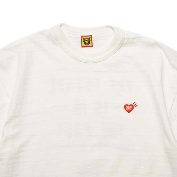 Human Made Heart Badge T-shirt - White | Garmentory