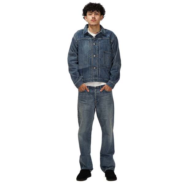 Human Made Future Straight Denim Pants - Washed Blue | Garmentory