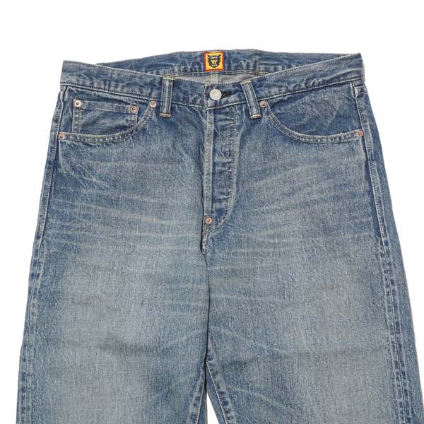 Human Made Future Straight Denim Pants - Washed Blue | Garmentory