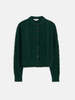 Alex Mill Cable Knit Nico Chunky Cardigan - Evergreen - Thumbnail 1