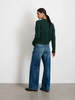 Alex Mill Cable Knit Nico Chunky Cardigan - Evergreen - Thumbnail 5