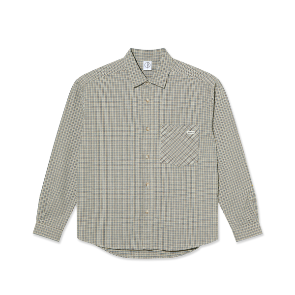 Polar Skate Co. Mitchell Flannel Shirt - Cream Check | Garmentory