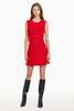 Amanda Uprichard Amanda Uprichard Tori Dress - Ruby - Thumbnail 1