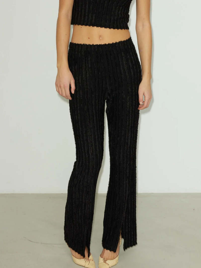 パンツ 00s archive normcore black buggy slacks Hosbjerg Pucca Pants - Black | Garmentory