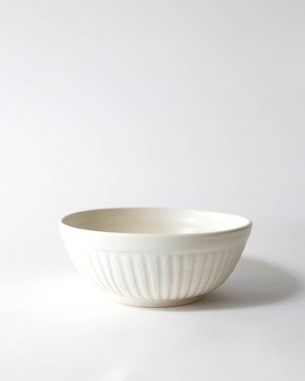 Judy Jackson White Serving Bowl Judy Jackson White Serving Bowl