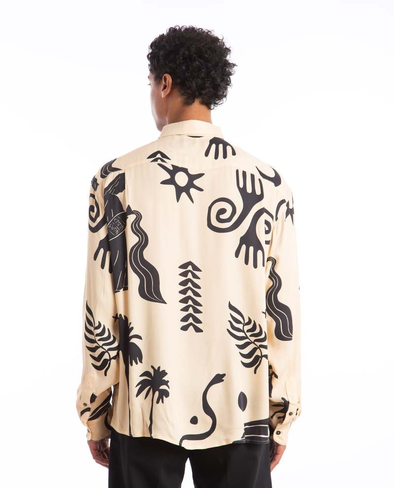 CMMN SWDN Jack Printed Shirt | Garmentory