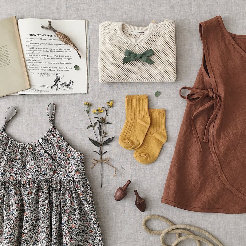 KIDS Soor Ploom Birdie Tunic - Liberty Ditsy Floral | Garmentory