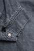 Kapital 14oz Denim T-Back Drizzler Jacket - Black/Ecru - Thumbnail 4