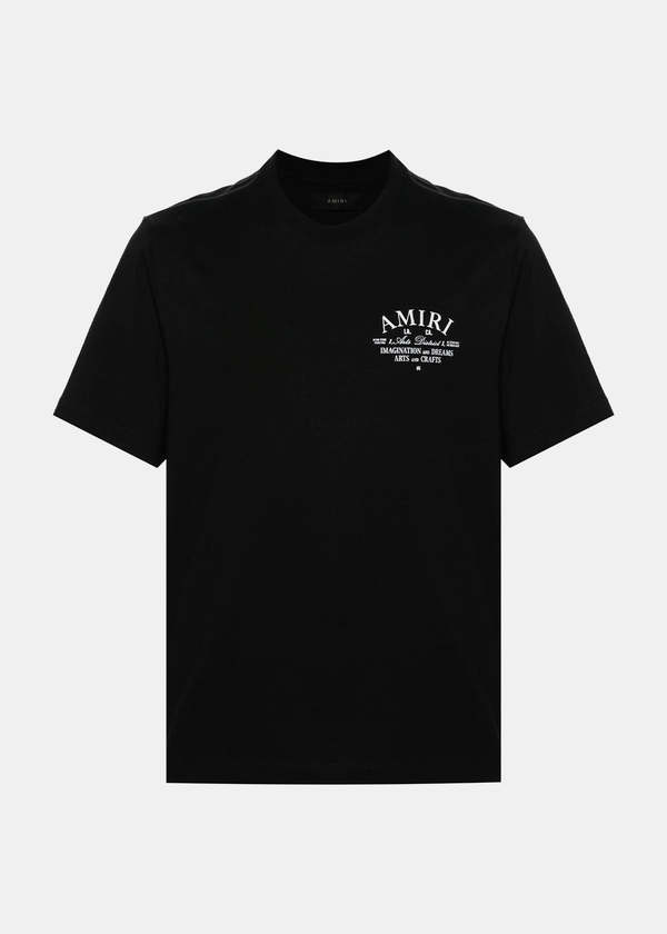 Amiri Arts District T-Shirt - Black | Garmentory