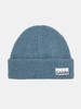 Ganni Light Structured Rib Knit Beanie - Dusty Blue - Thumbnail 1