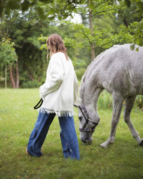 Rodebjer Agnes Wool Jacket - Whipped Cream Rodebjer Agnes Wool Jacket - Whipped Cream