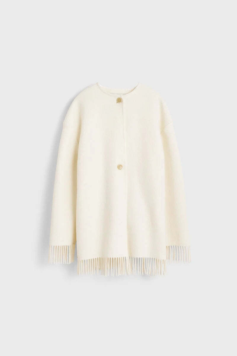 Rodebjer Agnes Wool Jacket - Whipped Cream Rodebjer Agnes Wool Jacket - Whipped Cream