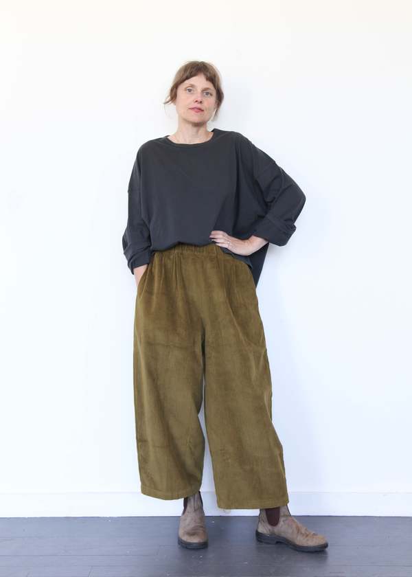 Black Crane Loose L/S Tee - Black Crane Loose L/S Tee -