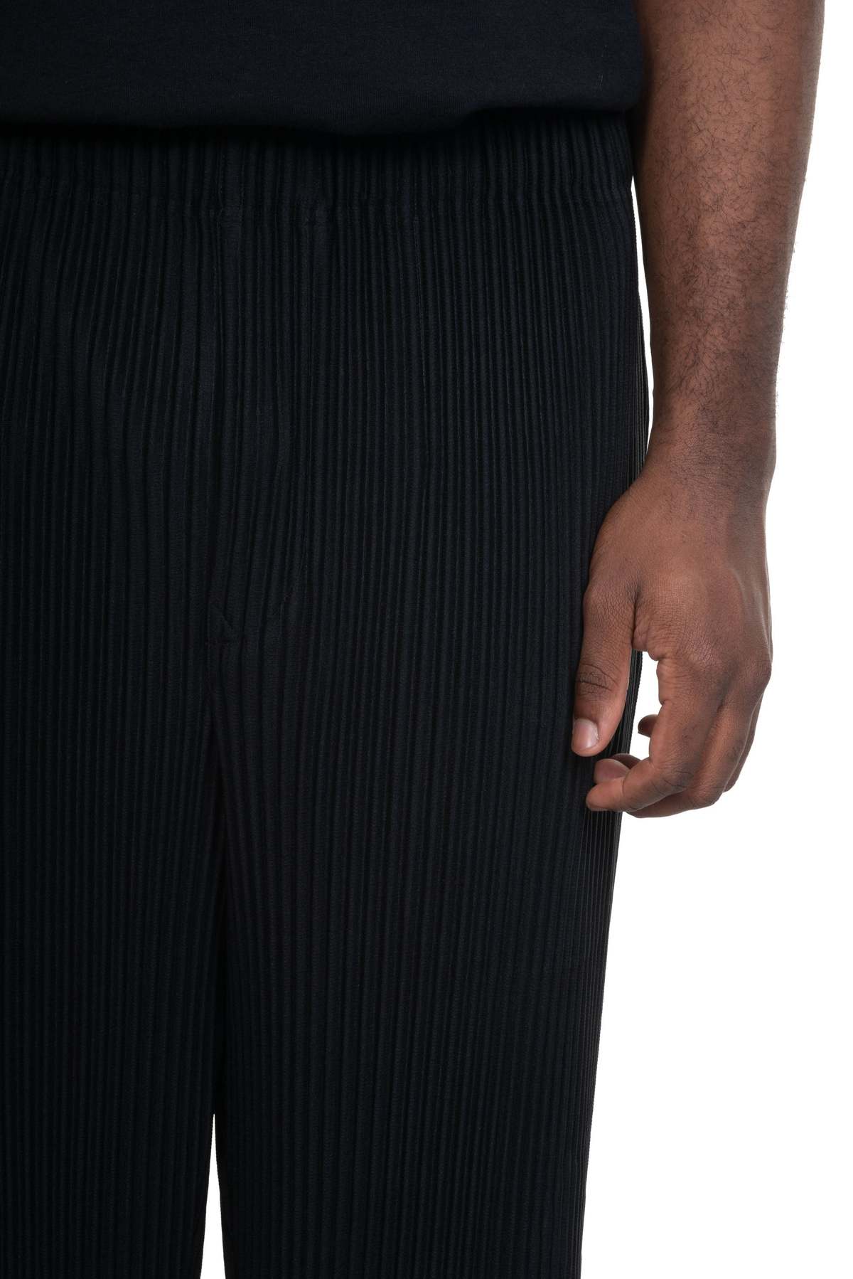 HOMME PLISSE ISSEY MIYAKE Aerial Trousers - Black | Garmentory