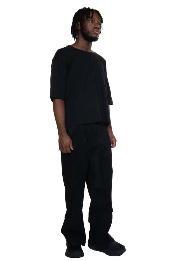 HOMME PLISSE ISSEY MIYAKE Aerial Trousers - Black | Garmentory
