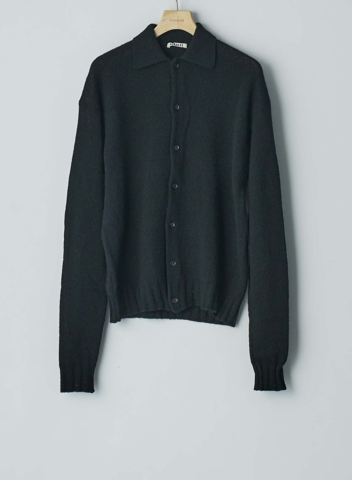 トップス AURALEE PURE SHETLANDWOOL KNIT CARDIGAN Auralee Shetland Wool Cashmere Knit Cardigan | Liberty