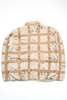 Kapital Fleece Prisoner Craft Tattersall Zip Blouson - Beige - Thumbnail 6