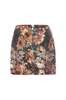 Le Superbe Fall Floral Mini Skirt - Floral Sequins - Thumbnail 7