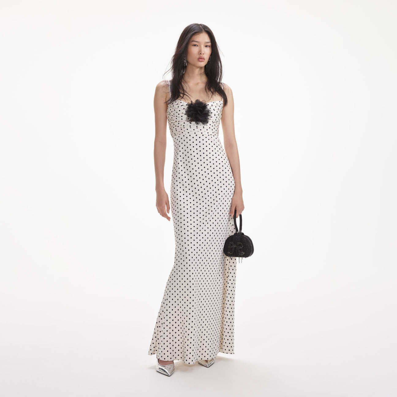 white christmas dresses Nadya Strapless Maxi Dress main image 1