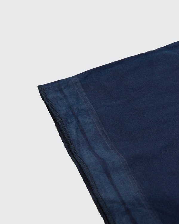 Blue Blue Japan Raw Hem Long Sleeve Tee