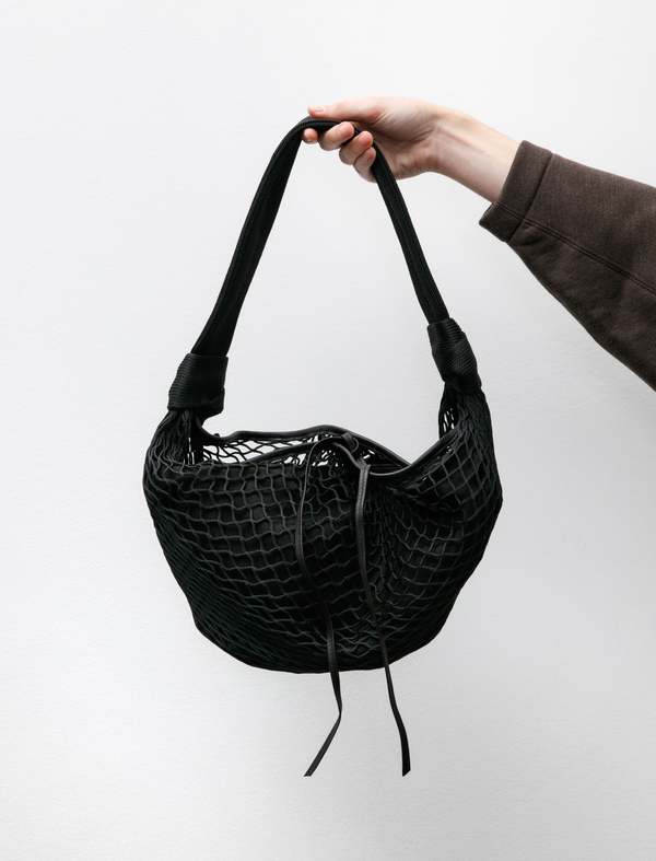 Fortune Croissant Filt Bag Black | Garmentory