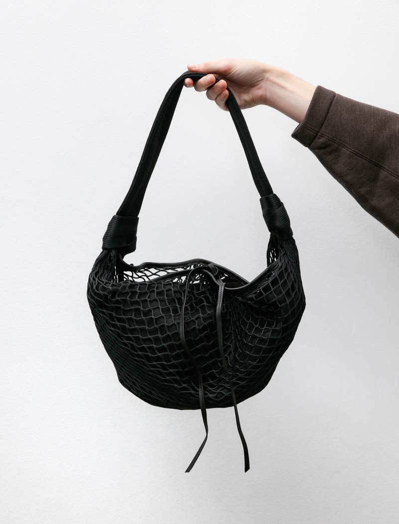 Fortune Croissant Filt Bag Black | Garmentory