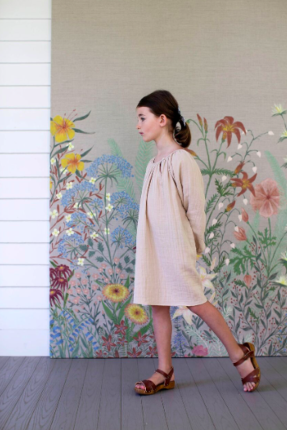 Soor Ploom Peasant Tunic Tea | Garmentory