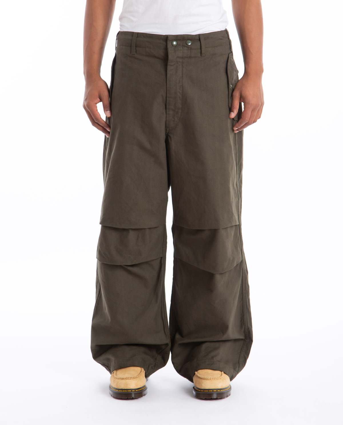 Engineered Garments Over Pant - Olive | Garmentory