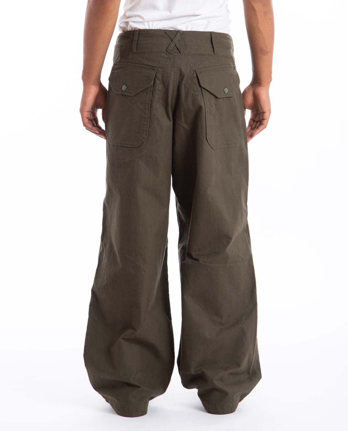 Engineered Garments Over Pant - Olive | Garmentory