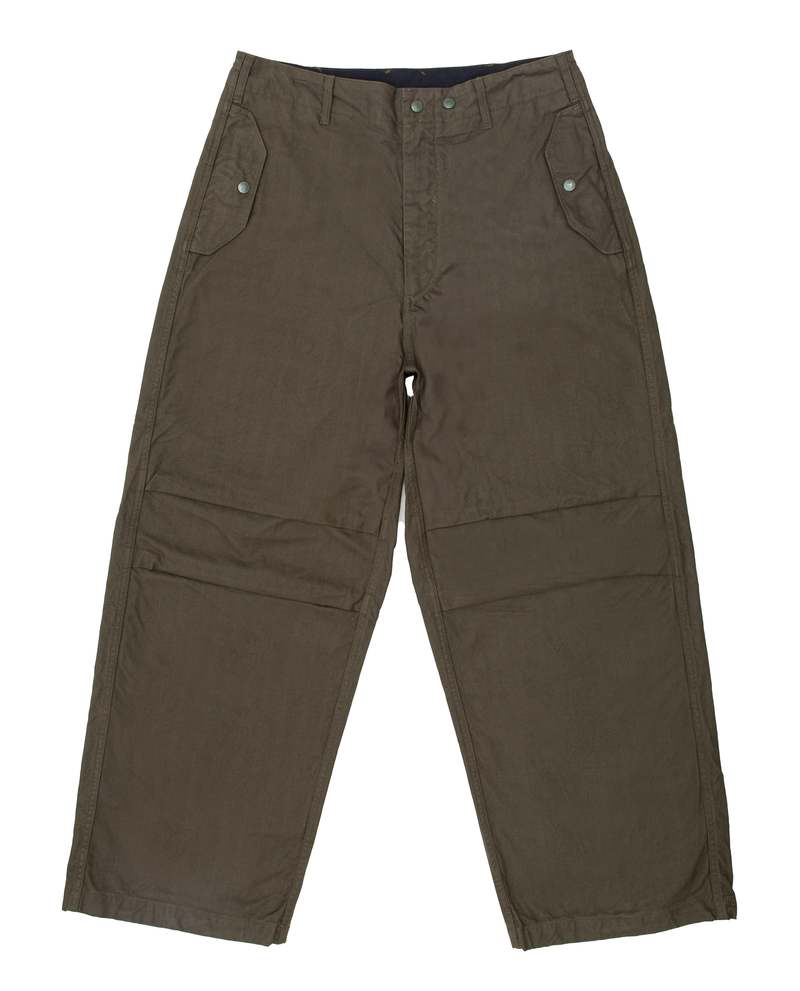 Engineered Garments Over Pant Olive Nylon Ripstop – The Foxhole