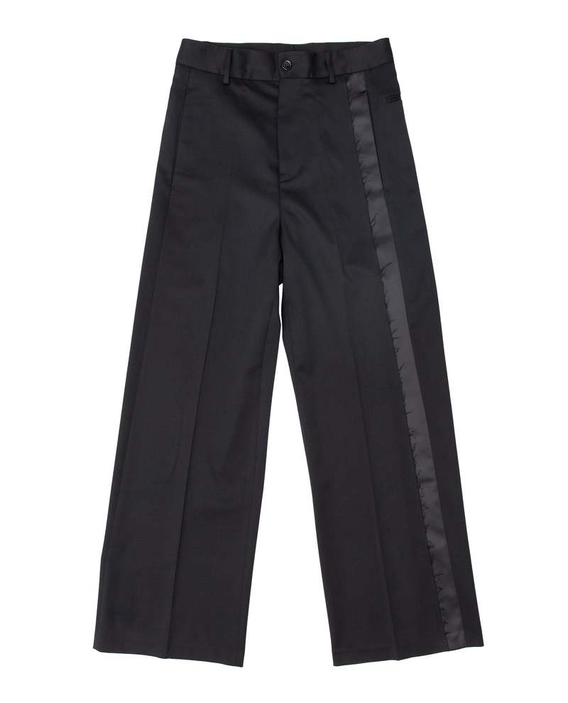 Maison Margiela Satin Trim Pants | Garmentory