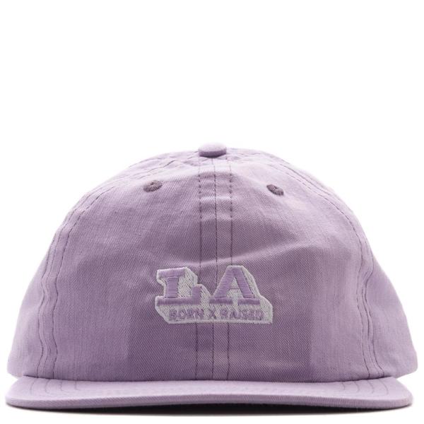 Born x Raised Los Angeles Express Strapback / Lavender Born x Raised Los Angeles Express Strapback / Lavender