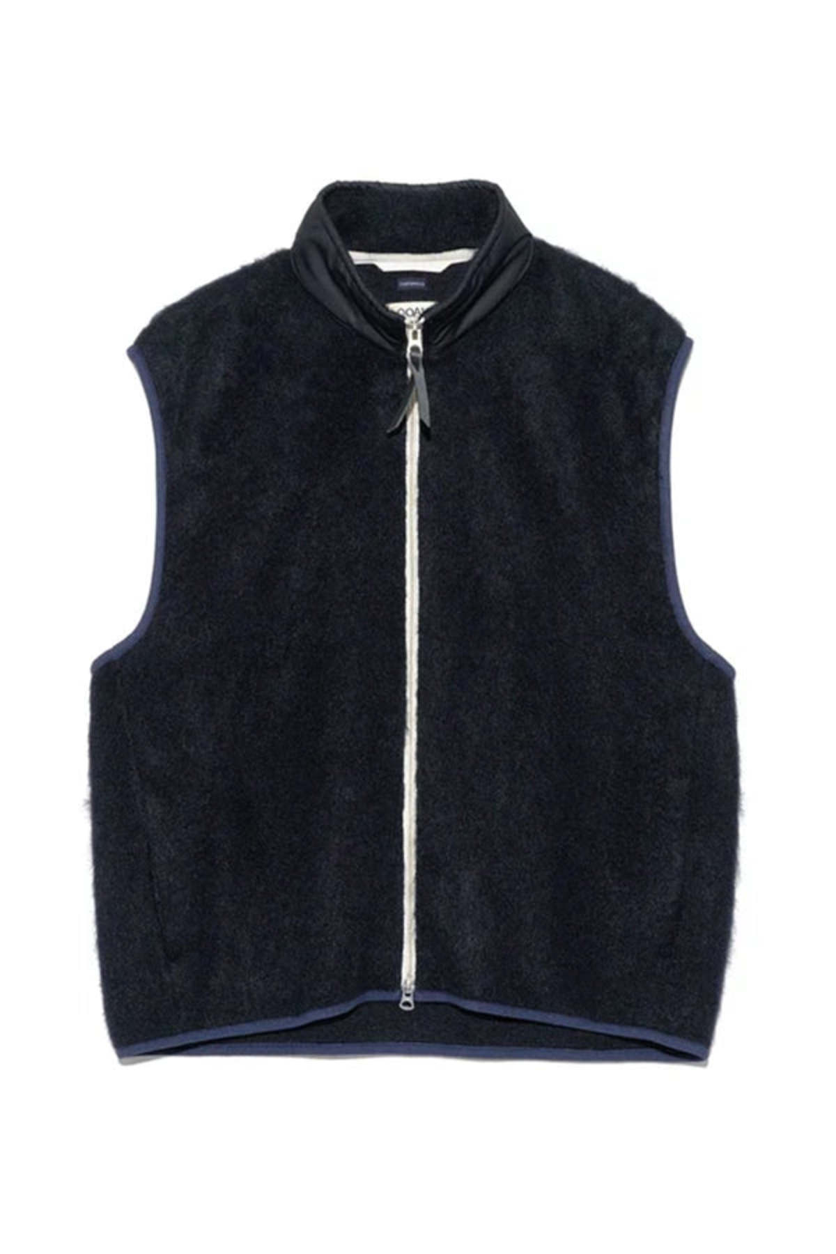 トップス NANAMICA \"Zip-Up Mohair Vest\" Zip-Up Mohair Vest