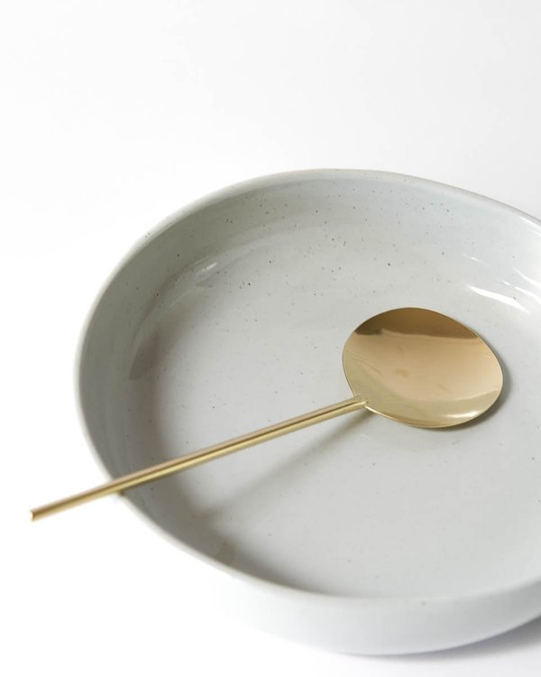 Lue Brass Handmade Brass Serving Spoon Lue Brass Handmade Brass Serving Spoon
