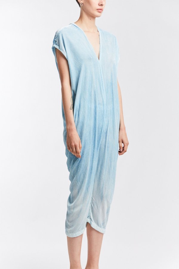 Miranda Bennett Velvet Everyday Jumpsuit - Light Indigo Miranda Bennett Velvet Everyday Jumpsuit - Light Indigo