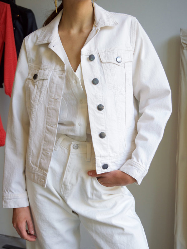 Just Female Pauline Jacket - Natural Denim Just Female Pauline Jacket - Natural Denim