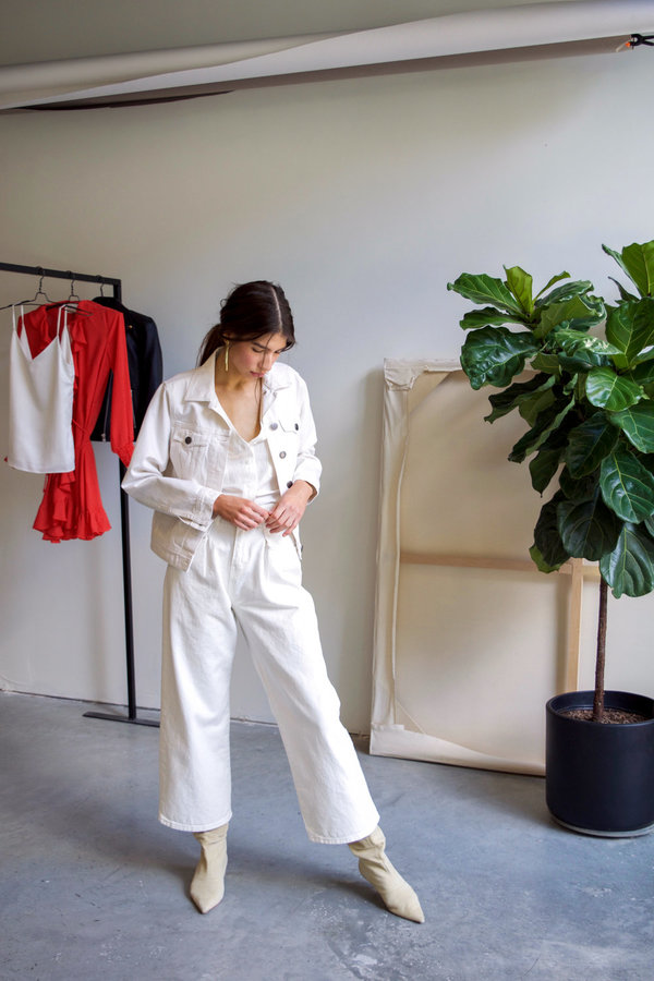 Just Female Pauline Jacket - Natural Denim Just Female Pauline Jacket - Natural Denim