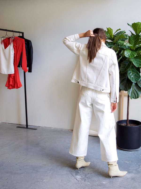 Just Female Pauline Jacket - Natural Denim Just Female Pauline Jacket - Natural Denim