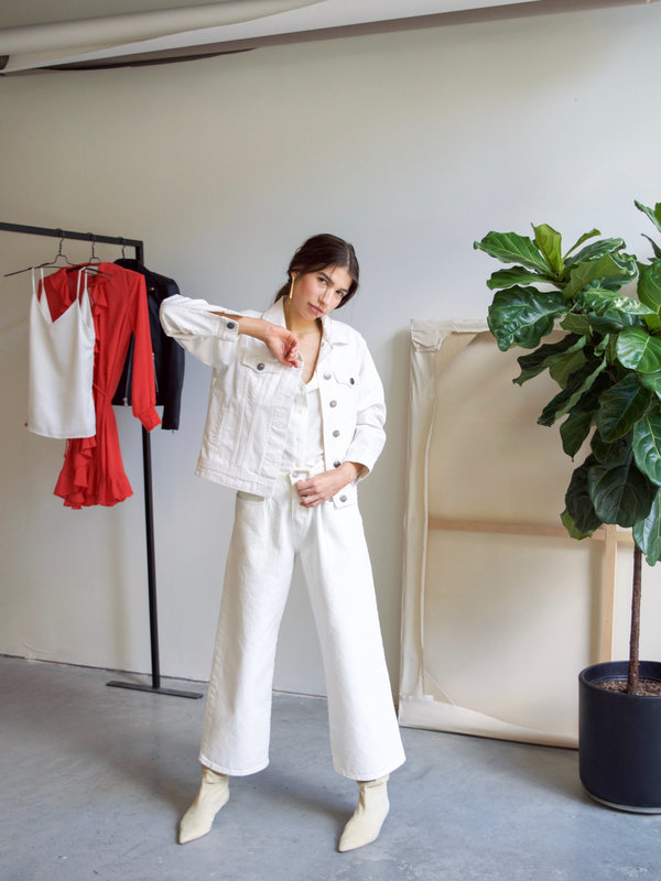 Just Female Pauline Jacket - Natural Denim Just Female Pauline Jacket - Natural Denim