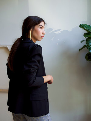 Just Female Gerda Blazer - Black Just Female Gerda Blazer - Black